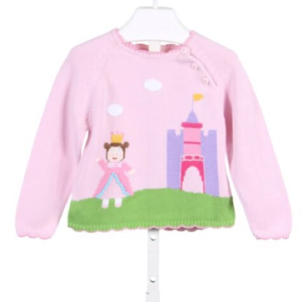 Zubels girls princess sweater